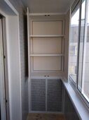 Шкаф распашной на балкон Акерлей
